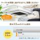 デスクヒーター パネルヒーター 足元冷え 省エネ マグネット ネジ固定対応 タイマー機能 ホワイト