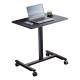 【アウトレット】スタンディングデスク 上下昇降デスク ガス圧昇降 電源不要 昇降幅40cm 幅75cm 奥行50cm 腰痛軽減 ブラック