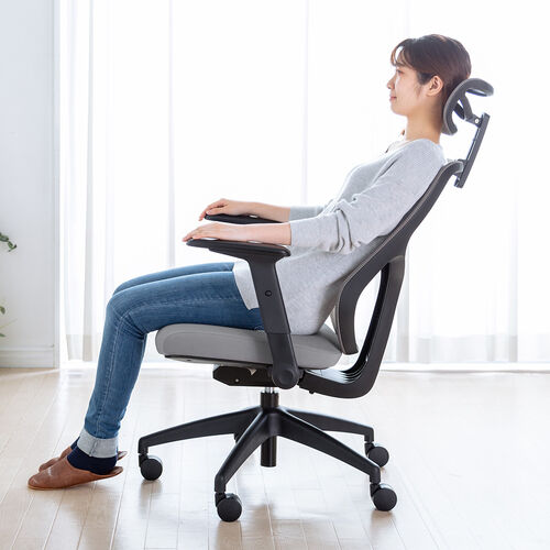 新生活応援セール】メッシュチェア 体重感知式ロッキング