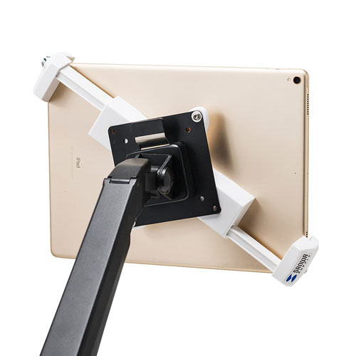 iPad・タブレット用鍵付きVESA取付けホルダー / CR-LATAB28【デスク