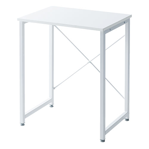 【アウトレット】シンプルワークデスク 幅60cm 奥行45cm ホワイト