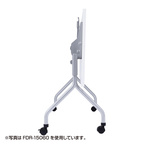 折りたたみ会議用テーブル(フォールディングデスク・ホワイト・幅1500