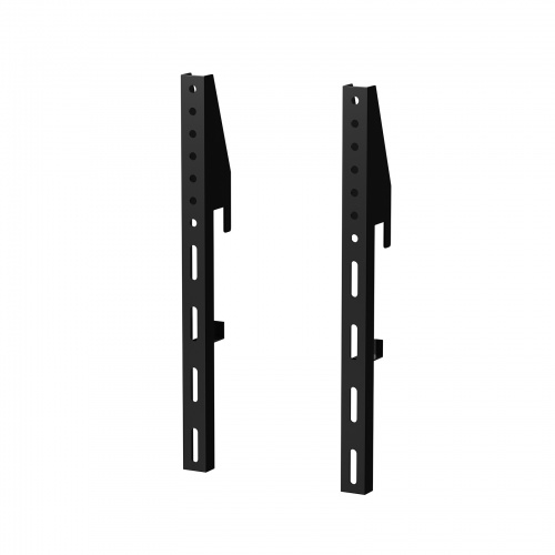 eデスクハンギングバー用ディスプレイブラケット ブラック VESA対応