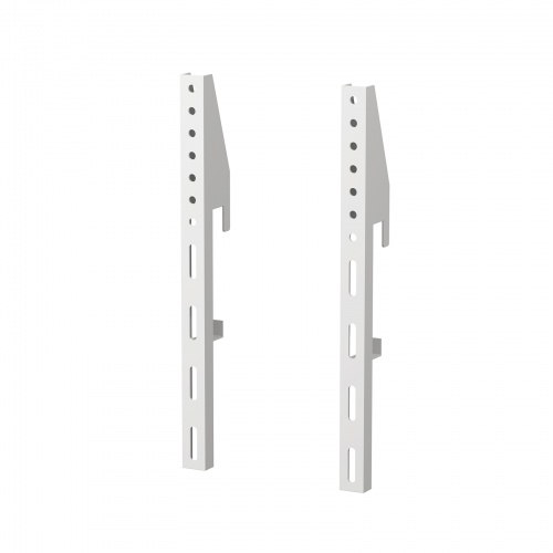 eデスクハンギングバー用ディスプレイブラケット ホワイト VESA対応