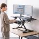 スタンディングデスク リフトアップデスク 幅106cm 高さ調整12～51cm