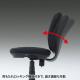 【アウトレット】OAチェア(ブラック)