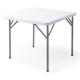 【アウトレット】折りたたみテーブル 折りたたみデスク ミーティングテーブル 樹脂天板 屋外 軽量 幅86×奥行86×高さ74cm