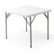 【アウトレット】折りたたみテーブル 折りたたみデスク ミーティングテーブル 樹脂天板 屋外 軽量 幅86×奥行86×高さ74cm