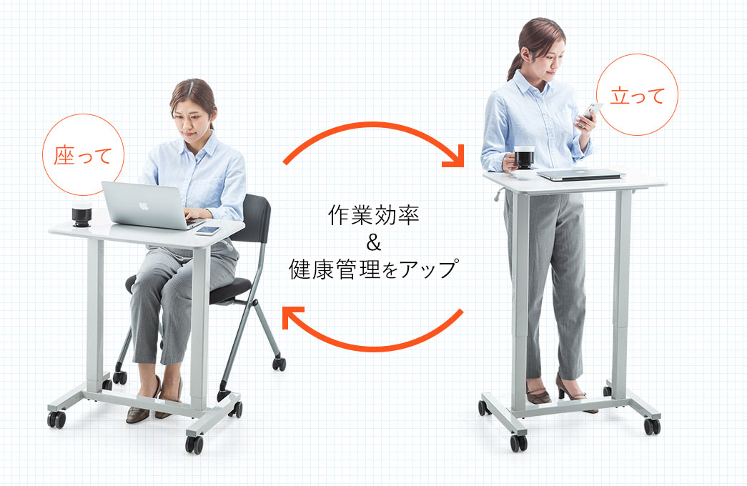 作業効率&健康管理をアップ