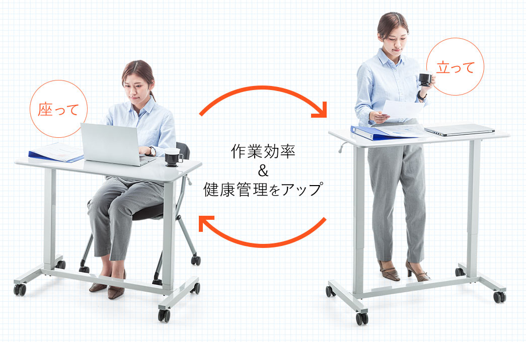 作業効率&健康管理をアップ